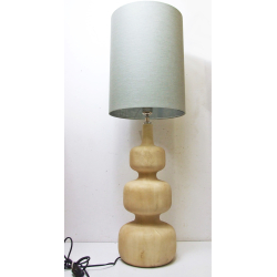 Lampa stołowa z drewna egzotycznego 95cm